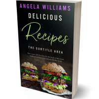 3D view of Premade Cookbooks & Food & Wine Book Cover - Mongoose