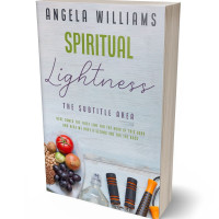 3D view of Premade Health & Dieting & Fitness Book Cover - Ghost