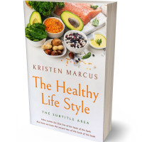 3D view of Premade Health & Dieting & Fitness Book Cover - Ebb