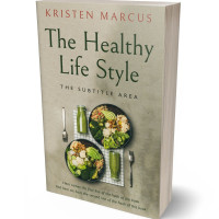 Tablet view of Taupe Gray #10672 - Premade Health & Dieting & Fitness Book Cover