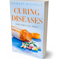 Tablet view of Periwinkle Gray #10758 - Premade Medical Book Cover