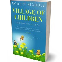 3D view of Premade Nature Book Cover - Jelly Bean