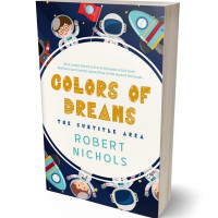 3D view of Premade Children's Book Cover - Pampas