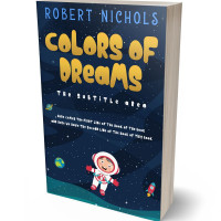 3D view of Premade Science Fiction Book Cover - Bunting