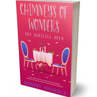 3D view of Premade Erotica Book Cover - Cerise Red