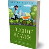 3D view of Premade Chick Lit Book Cover - Vida Loca