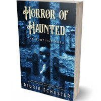 3D view of Premade Horror Book Cover - Firefly