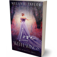 3D view of Premade Romance Book Cover - Bleached Cedar