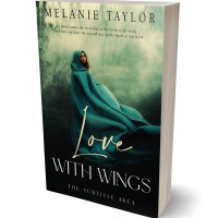 3D view of Premade Romance Book Cover - Aztec