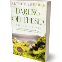 3D view of Premade Romance Book Cover - White Rock