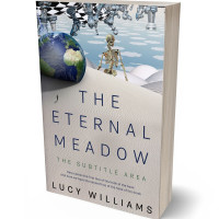 Tablet view of Cloud #11085 - Premade Abstract Book Cover