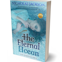 Tablet view of Glacier #11123 - Premade Fantasy Book Cover