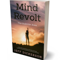 3D view of Premade Health & Mind & Body Book Cover - Sandal