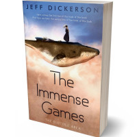 3D view of Premade Fantasy Book Cover - Eunry