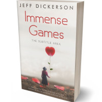 3D view of Premade Fantasy Book Cover - Roman Coffee