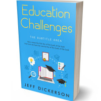 Tablet view of Picton Blue #11203 - Premade Abstract Book Cover