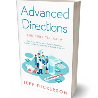 3D view of Premade Medical Book Cover - Powder Blue