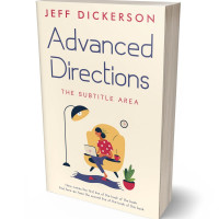 3D view of Premade Business Book Cover - Citrine White