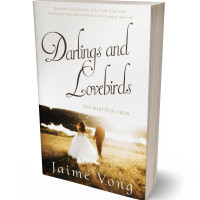 3D view of Premade Romance Book Cover - Black Marlin