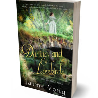 3D view of Premade Romance Book Cover - Log Cabin