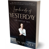 3D view of Premade Romance Book Cover - Cocoa Brown