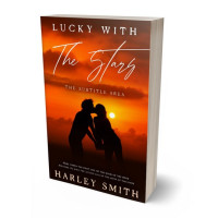 3D view of Premade Romance Book Cover - Graphite