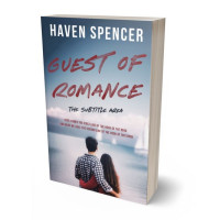 3D view of Premade Romance Book Cover - French Gray