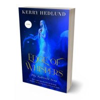 3D view of Premade Fantasy Book Cover - Catalina Blue