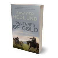 3D view of Premade Fantasy Book Cover - Oslo Gray