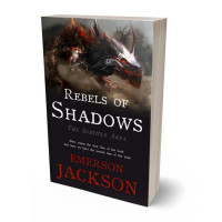 3D view of Premade Fantasy Book Cover - Thunder