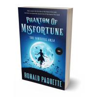 3D view of Premade Fantasy Book Cover - Ebony