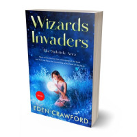 3D view of Premade Fantasy Book Cover - Deep Sapphire