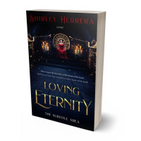 3D view of Premade Fantasy Book Cover - Ebony