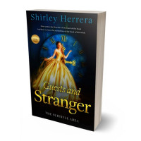 3D view of Premade Romance Book Cover - Tussock