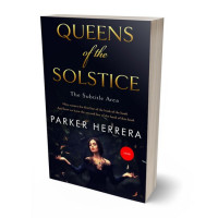 3D view of Premade Royal Romance Book Cover - Ebony