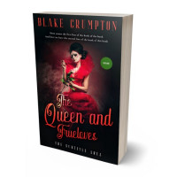 3D view of Premade Fantasy Book Cover - Valencia