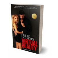 Tablet view of Red Damask #11928 - Premade Erotica Book Cover