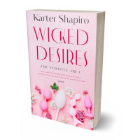 3D view of Premade Erotica Book Cover - We Peep