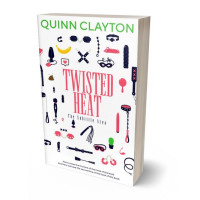 3D view of Premade Erotica Book Cover - Soft Peach