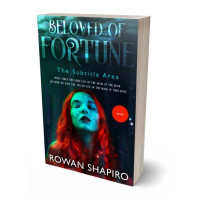 3D view of Premade Literary Fiction Book Cover - Shark