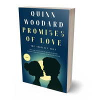 3D view of Premade Romance Book Cover - Tarawera