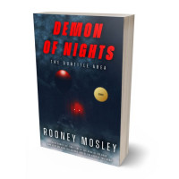 3D view of Premade Horror Book Cover - Mirage