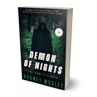 3D view of Premade Horror Book Cover - Aztec