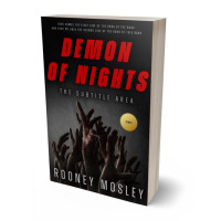 3D view of Premade Horror Book Cover - Cod Gray