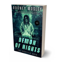 3D view of Premade Horror Book Cover - Firefly