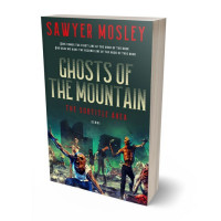 3D view of Premade Apocalyptica Book Cover - Outer Space