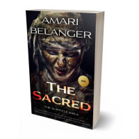 3D view of Premade Horror Book Cover - Thunder