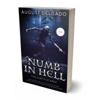 3D view of Premade Horror Book Cover - Mirage