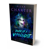 3D view of Premade Horror Book Cover - Black Pearl