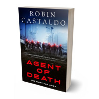 3D view of Premade Apocalyptica Book Cover - Viola